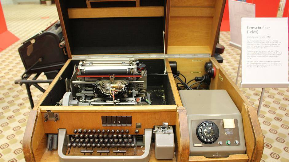 Fernschreiber, seit 1933 im...