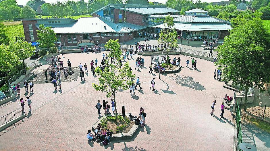 Die auf dem Foto abgebildete Realschule Niederkrüchten wird mit der Janusz-Korczak-Realschule zusammengelegt.