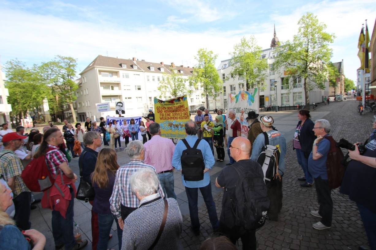Demo gegen Abschiebung von Adnan Harb