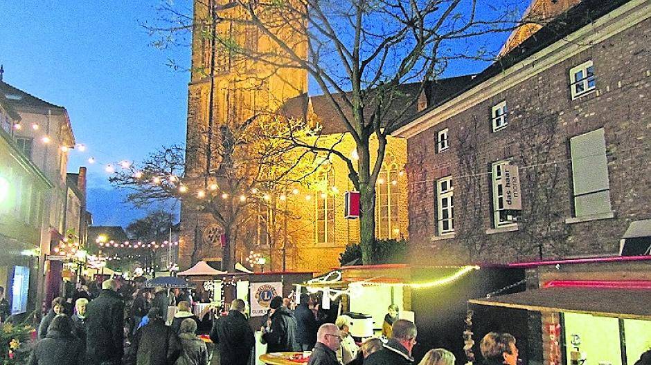  Tolles Flair im Süchtelner Ortskern. 