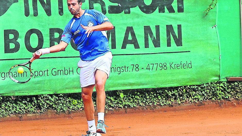  Inigo Cervantes spielte Sonntag stark auf und schickte seinen Gegner Mark de Jong mit 6:1 und 6:2 vom Platz. 