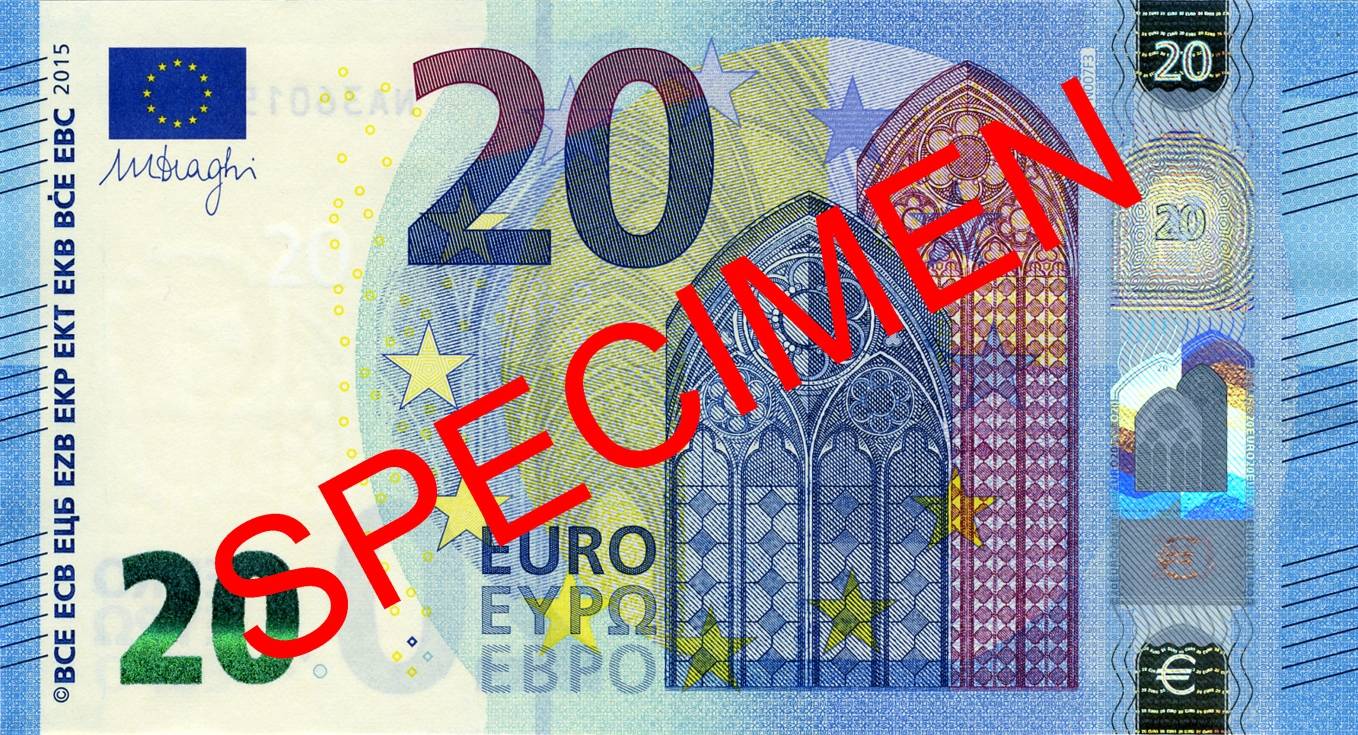 Der neue 20-Euro-Schein