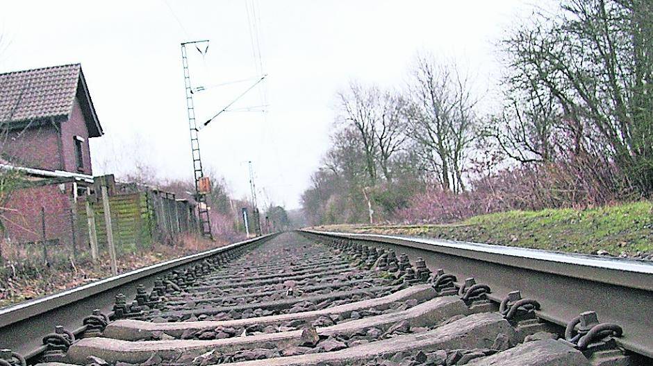  Das Schienennetz im Nettetaler Lötsch: eingleisig. Archiv 