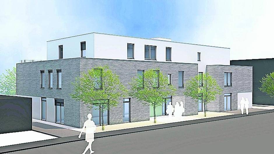  Mit Blick von der Görresstraße: So soll es aussehen. 