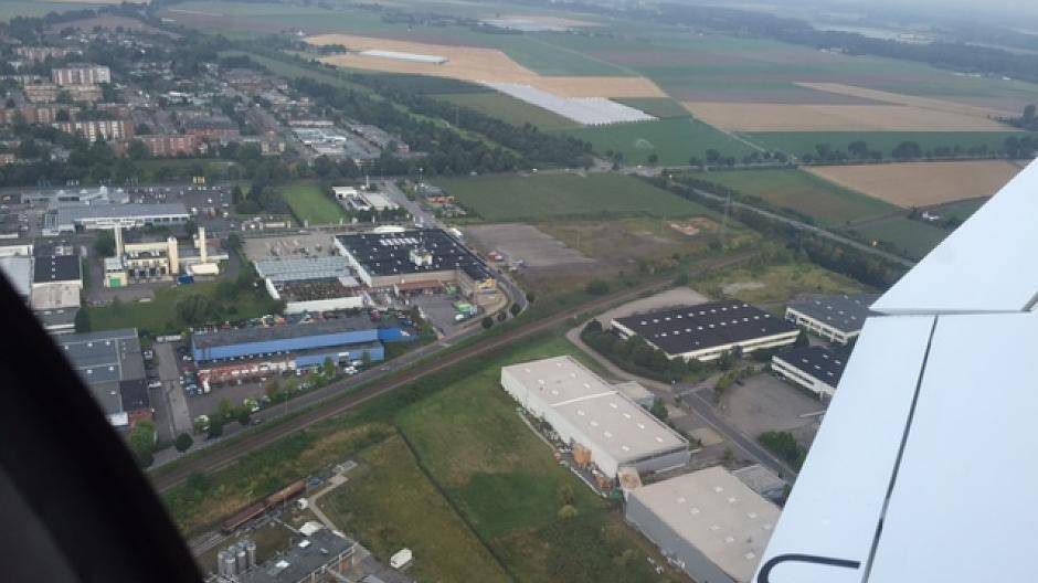 Das Industriegebiet...