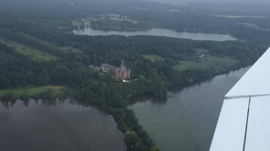 Der Niederrhein von oben