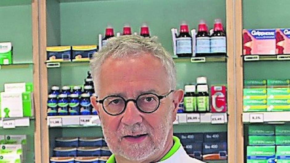 Dr. Wolfgang Boventer aus Krefeld, Vorsitzender des Apothekerverbands Linker Niederrhein.
