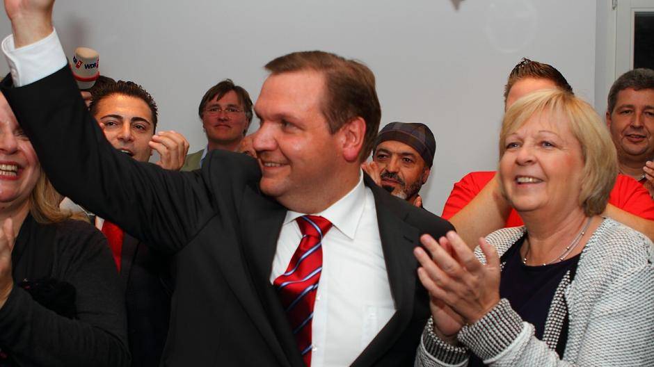 Frank Meyer gewinnt OB-Stichwahl