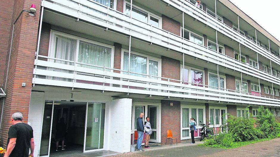 Das ehemalige Altenheim Westparkstraße ist zur neuen (vorübergehenden) Heimat von Flüchtlingen geworden.