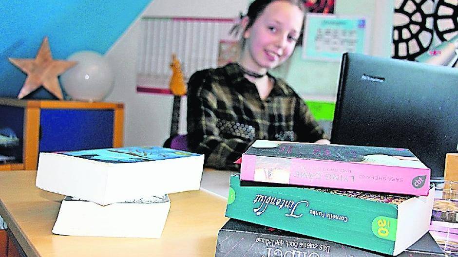 Evas Lieblingsbücher geben ihr beim Schreiben Inspiration.