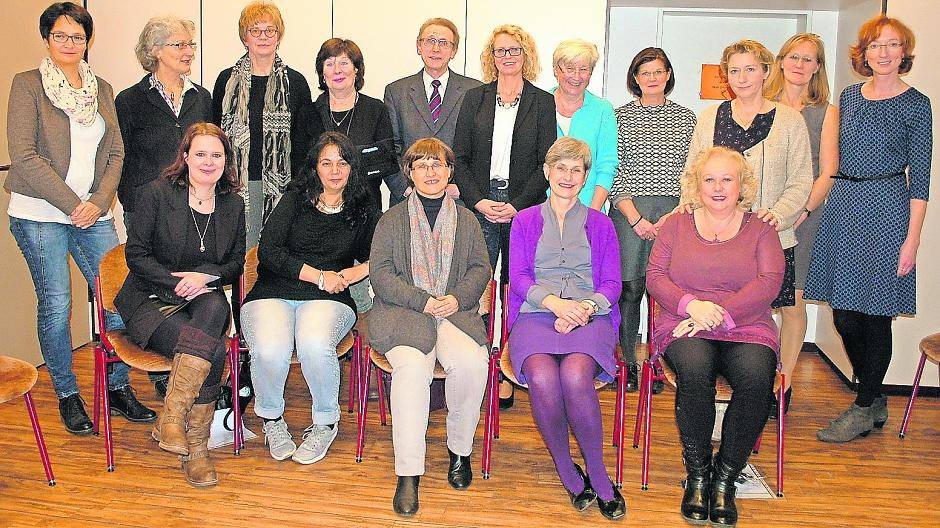  Das Team der Hospizinitiative wurde durch 17 neue Ehrenamtler verstärkt. 