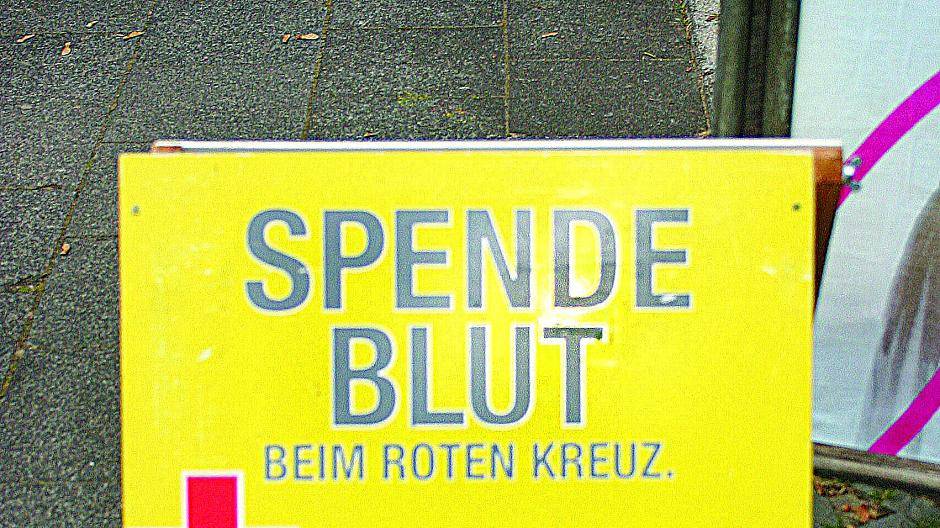 Wieder mal zur Blutspende gehen.