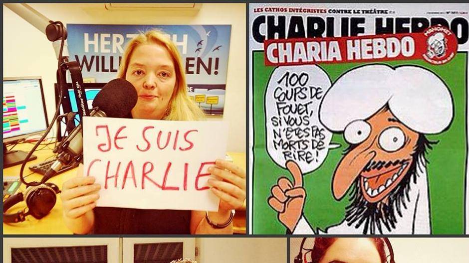 Krefelder solidarisieren sich mit Charlie Hebdo