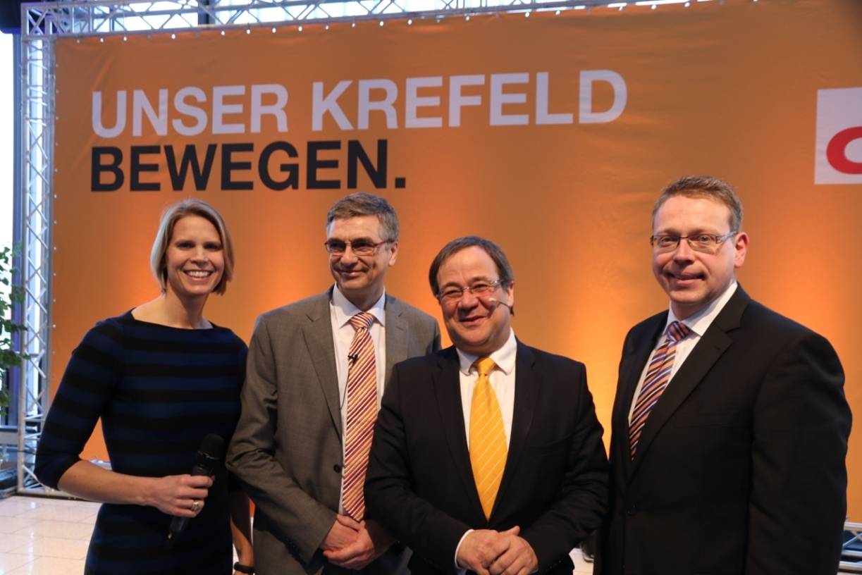 Einstimmige Wahl / Tipps von Armin Laschet: Krefelder CDU will Peter Vermeulen als Oberbürgermeister