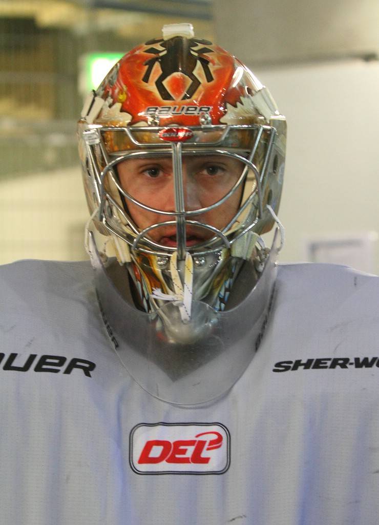 Erstes Training für den neuen Pinguine-Torhüter: Galbraith - der Übergangs-Pinguin