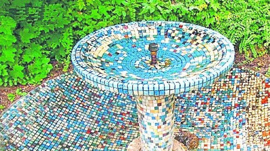 Der Brunnen am Ingenhovenpark.