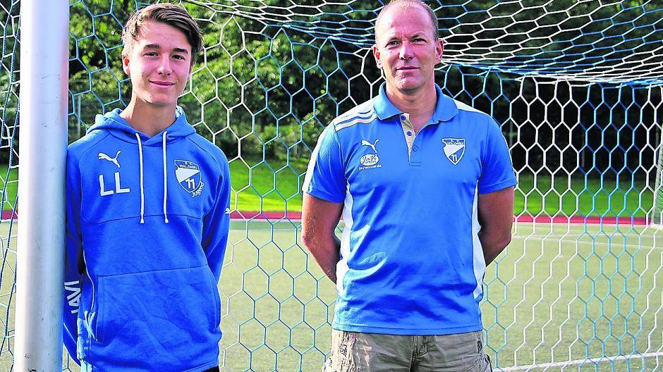 Lasse Lobmeyr und Andre Weber trainieren mit Freude und Leidenschaft.