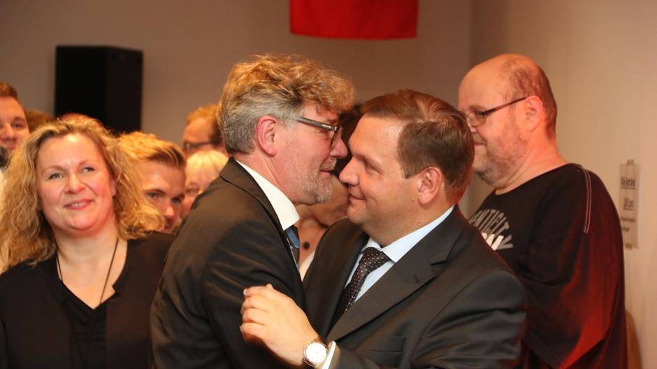 Gratulation für Meyer von SPD-MdB Siegmund...