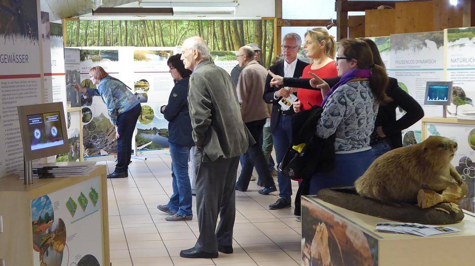 Viel Andrang in der Gewässer-Ausstellung