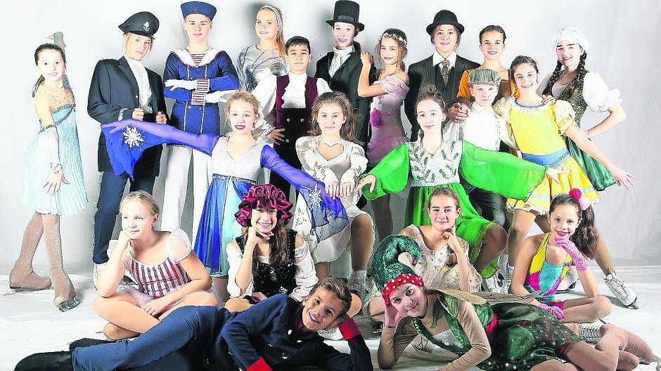 Ein weihnachtliches Eis-Spektakel