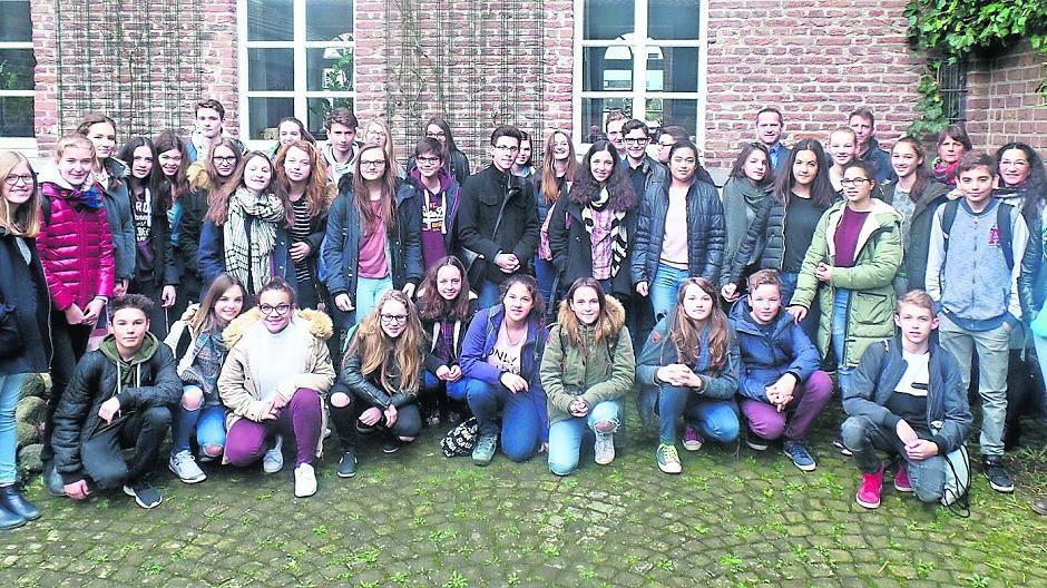 Schüler aus dem französischen Landrecies und aus Waldniel verbringen gemeinsam eine schöne Zeit in Schwalmtal.