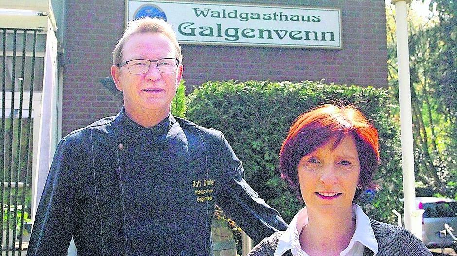  Ralf und Anja Dinter laden ihre Gäste zum Gaumenschmaus in das Waldgasthaus Galgenvenn ein: Küche auf hohem Niveau ist garantiert. 
