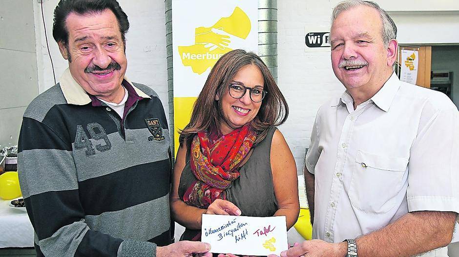 Spende für Meerbuscher Tafel