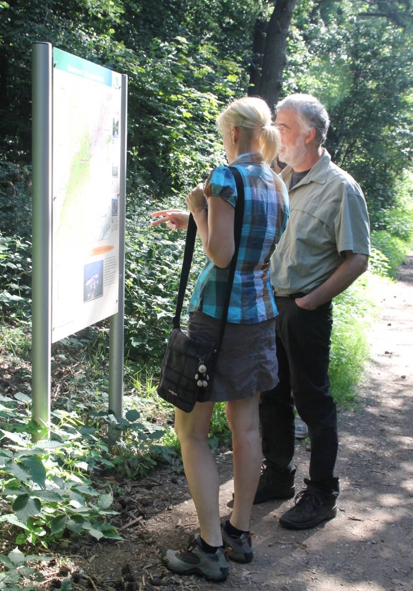 Naturpark-Wandern mit GPS