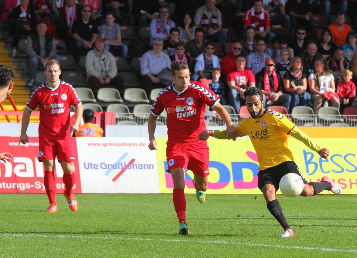 2:1 gegen Oberhausen: KFC verschafft sich Luft in der Tabelle