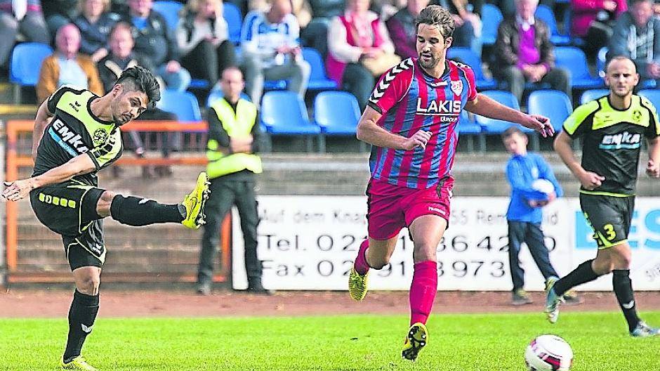 Patrick Ellguth rückte in Velbert nach seiner Verletzungspause wieder ins defensive Mittelfeld des KFC Uerdingen.