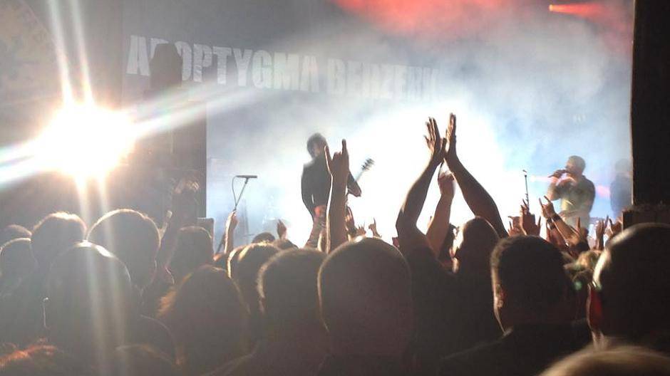  Apoptygma Berzerk beim Pluswelt-Festival in der Krefelder Kufa. 