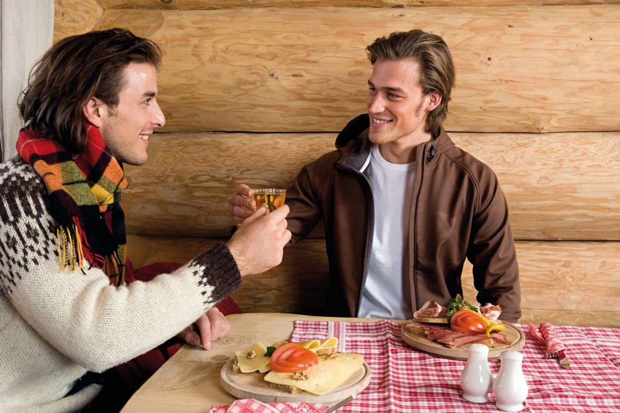 Eine deftige Brotzeit harmoniert mit einem