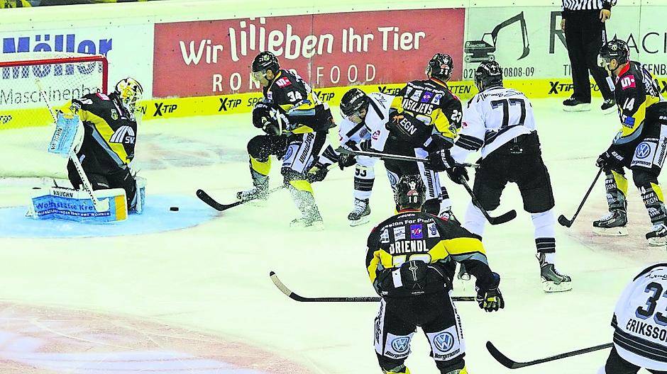  Die Krefeld Pinguine erwarten am Freitag die Eisbären Berlin im König Palast. 