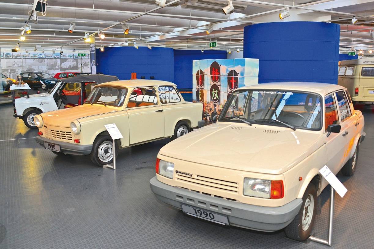  „Mumie mit Herzschrittmacher“ wurden die mit VW-Motoren aufgewerteten DDR-Autos genannt. 