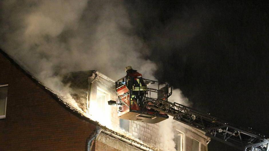 Brand in Haus Verberg