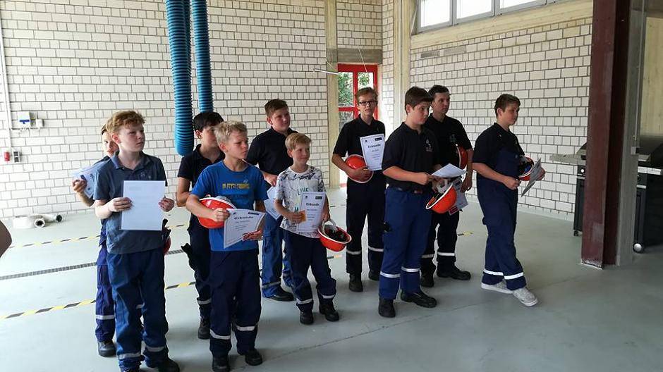 Jugendflamme für Feuerwehr-Kids