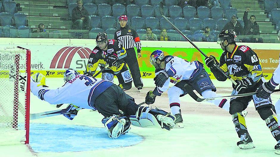  Colin Long erzielte gestern Abend zwei Treffer gegen den EHC Red Bull München. 