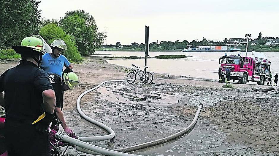 Ernstfall am Rhein geprobt