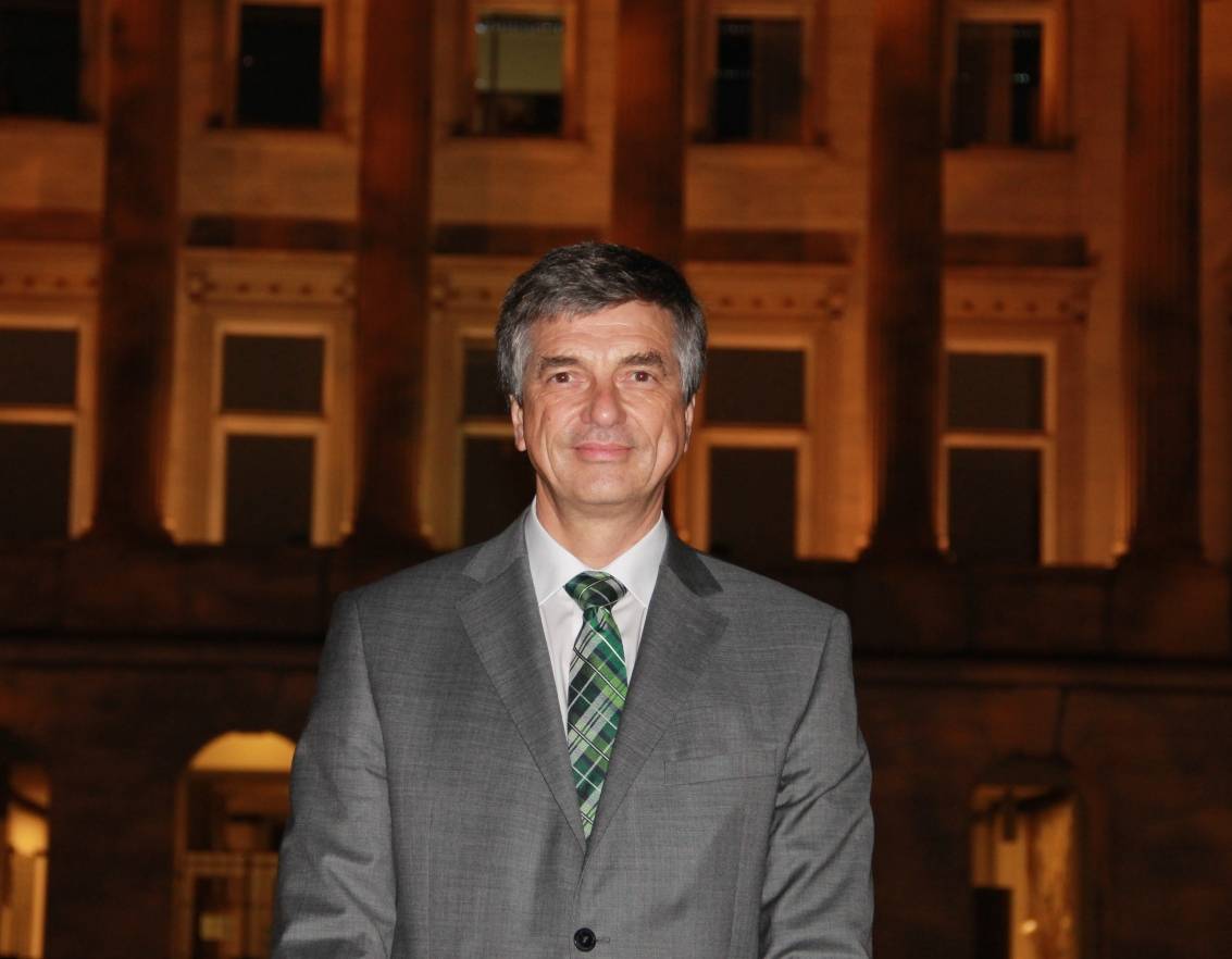  Peter Vermeulen (CDU) will Oberbürgermeister von Krefeld werden.  