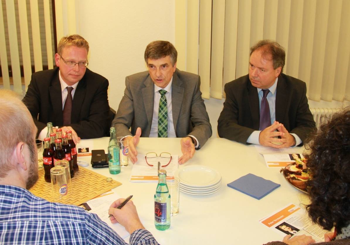  Am Donnerstag stellte Peter Vermeulen sich erstmals der Krefelder Presse vor. 