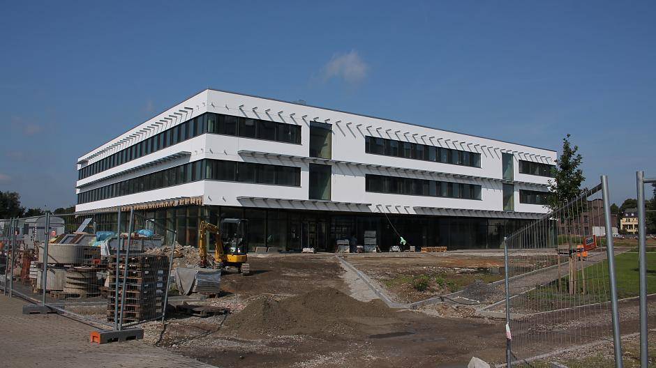 Das neue Gebäude: Fotos von der Baustelle