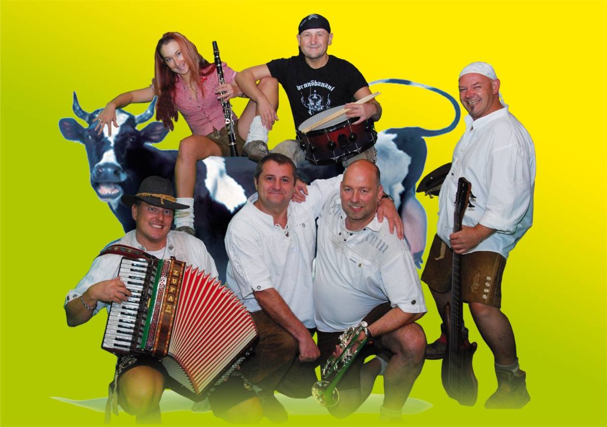  Der Heimatverein feiert eine zünftige Jubiläumsparty mit der Musikgruppe "BMP Bayrisch Musik Power". Eintritt frei! 