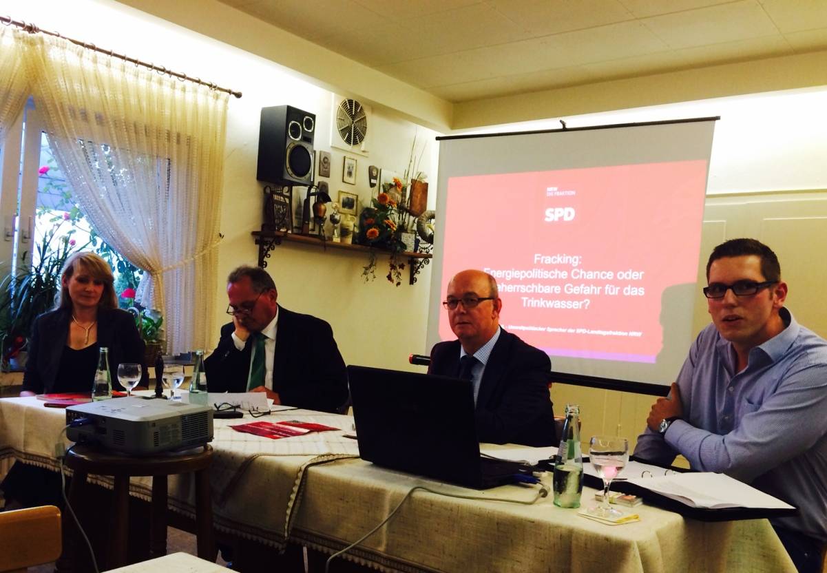 Thema Fracking: Bürger sind sehr beunruhigt