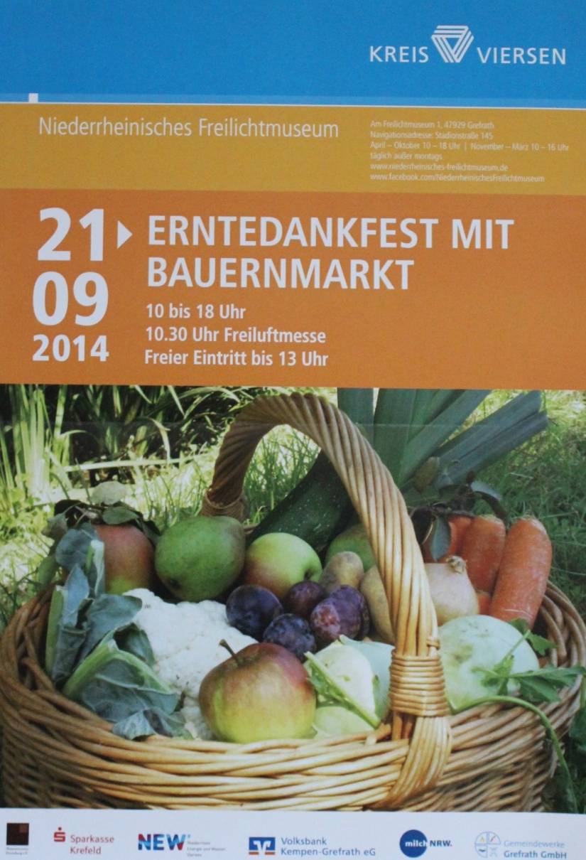 Erntedankfest im Freilichtmuseum