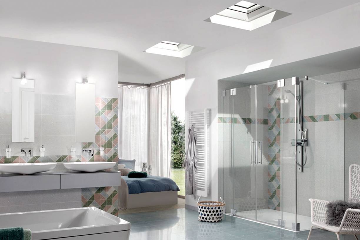 Flachdachfenster holen mehr Tageslicht in den Raum - eine gute Lösung beispielsweise für Bungalows.