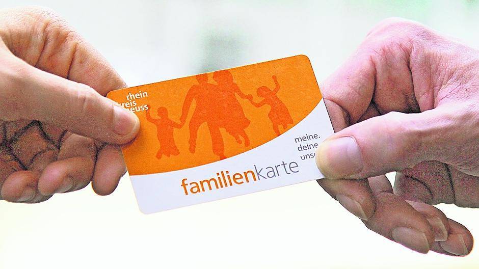 Familienkarte auf Erfolgskurs