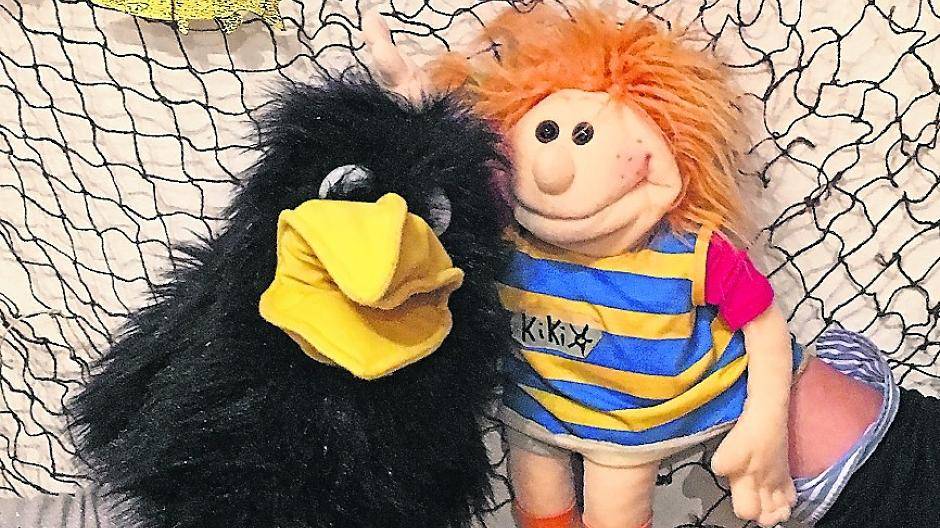 Kiki Brausezahn und der Rabe Oreb freuen sich auf viele Kinder am Samstag in der Versöhnungskirche. 