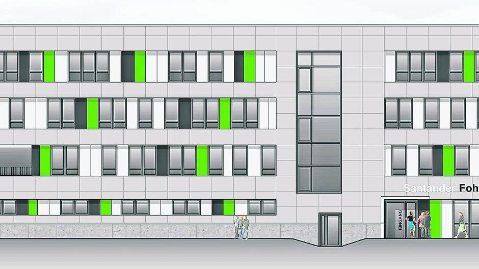  Beim gemeinsamen Spatenstich legten Vertreter von Borussia Mönchengladbach und der Santander Consumer Bank den Grundstein für den neuen „Fohlen Stall“.  