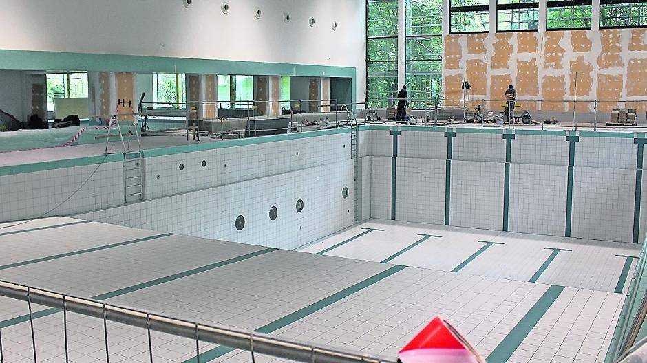  Noch laufen die Renovierungsarbeiten, aber die Stadt Meerbusch plant schon einmal für Ende September die Eröffnung. 