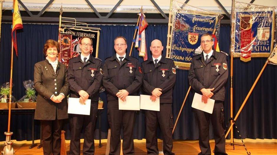 Ehrenabend bei der Feuerwehr Meerbusch